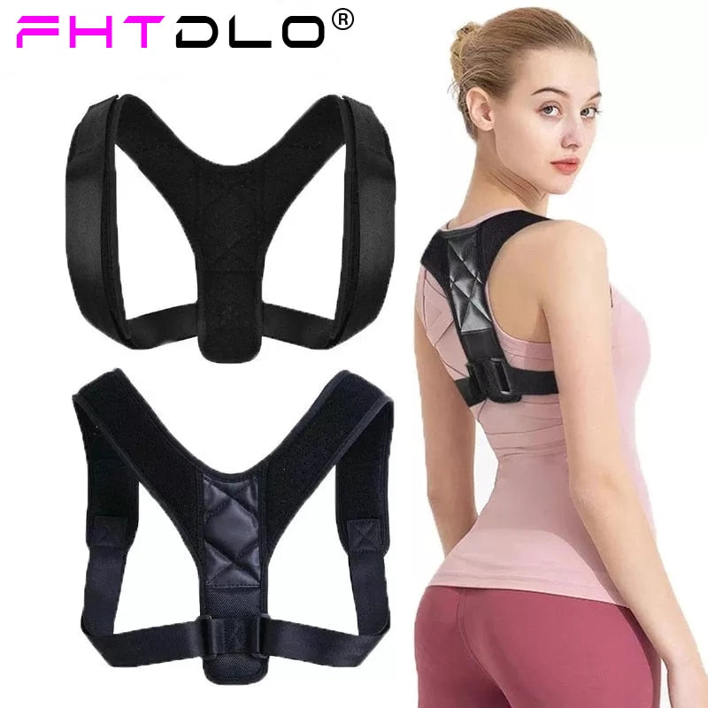 Back Posture Corrector  Belt Adjustable  Clavicle Spine Back Shoulder Lumbar Posture Correction